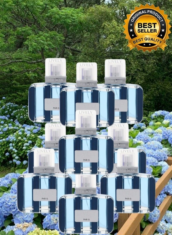 Parfums Lively 9 Pieces Lively Paris Perfume 100ML - Image 1